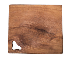 square old kitchen wooden board
