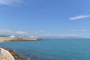 アンティーブの風景　antibes