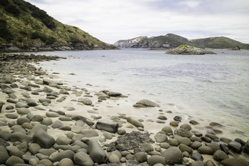 Rocks at the matai bay