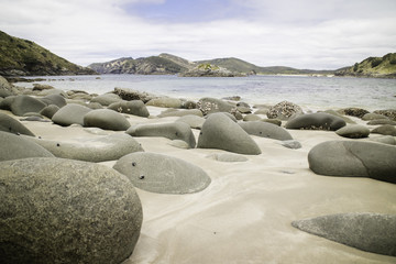 Rocks at the matai bay