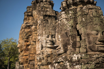 amazing mural in the temple of cambodia, insane how they build this