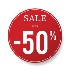 sale sign red illustration