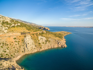 Fototapeta na wymiar Beautiful Sea Landscape Of Dalmatia, Croatia