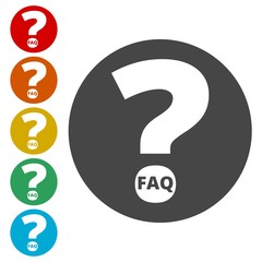 Frequently Asked Questions, FAQ icon 