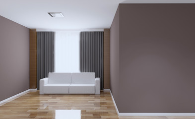 Modern office Cabinet. Meeting room. 3D rendering.