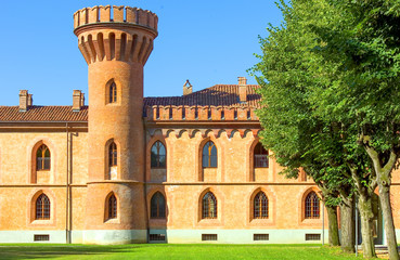 Fototapeta premium Food and art in Langhe and Monferrato area