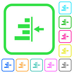 Increase right indentation of content vivid colored flat icons