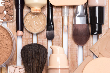 Makeup products to even out skin tone and complexion