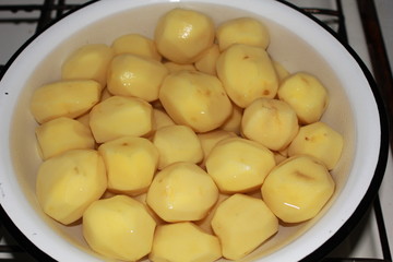 potato peeled