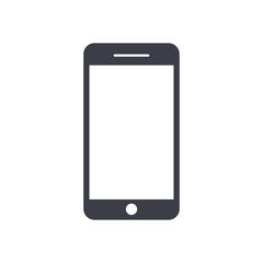 Smartphone icon vector, in trendy flat style isolated on white background. Icon image, Smartphone vector illustration