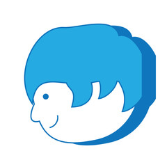 cartoon man icon image