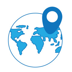 world map sphere icon