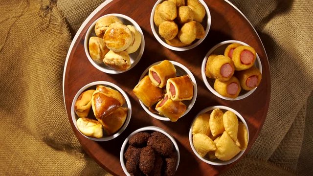 Mixed brazilian snack rotation