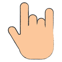 Rock Hand Symbol