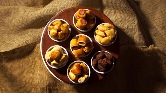 Mixed brazilian snack rotation