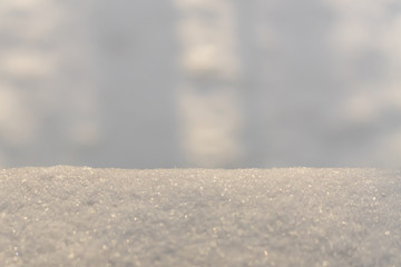 snow white background