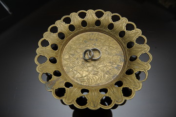 Eheringe im Standesamt Rattey