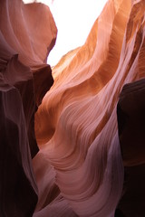Beautiful Structure of the Antelope Canyon - Arizona - USA  