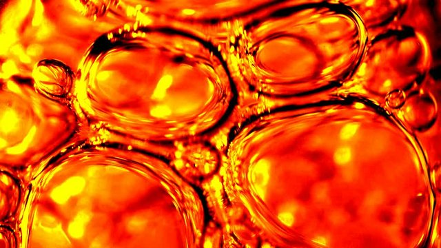 Luftblasen, Seifenblasen, Oberfl&auml;chenspannung, Reflexion, Interferenz, Ver&auml;nderung, Hintergrund, Macro, Videoeffect, 4K