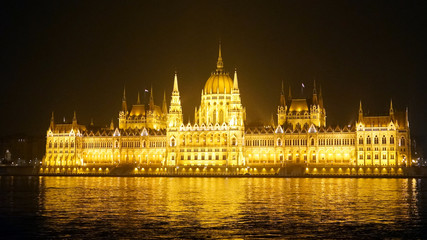 Parliament building of Budapest, Hungary