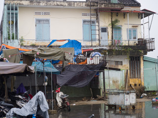 Naklejka premium Buildings In Hoi An