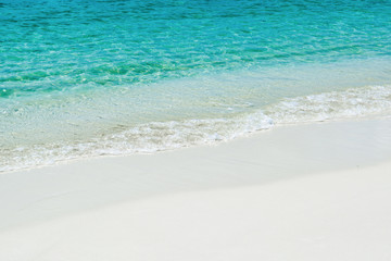 Clear turquoise water