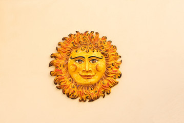 ceramic sun in sicily - 187651195