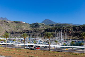 Fototapeta na wymiar La Palma - Puerto de Tazacorte