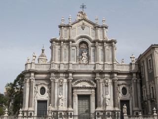 Fototapeta premium Catania, 'Sant Agata' cathedral