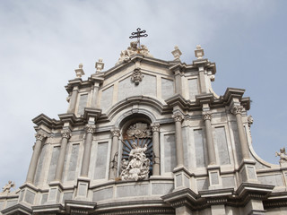 Fototapeta na wymiar Catania, 'Sant Agata' cathedral