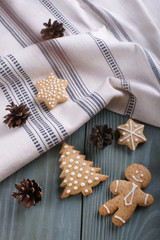 Gingerbread on the table