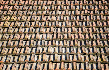 Tiled roof texture