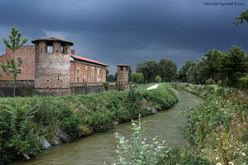Fototapeta na wymiar castello di Legnano
