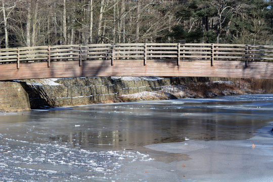 Bridge Frozen Creek