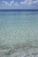 Light blue sea Martinique