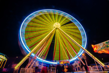 Illuminated Ferris Wheel