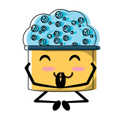 kawaii cleaning utensils design