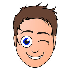 Happy man avatar