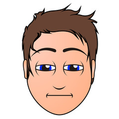 Serious man avatar