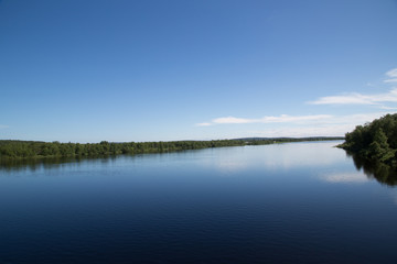 River Muonionjoki in Karesuvanto