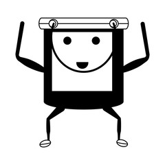 kawaii cleaning utensils design