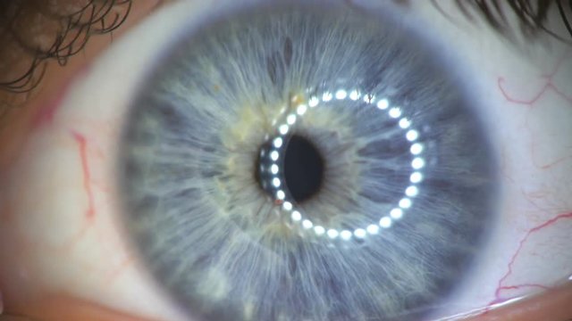 Human Eyes Closeup
