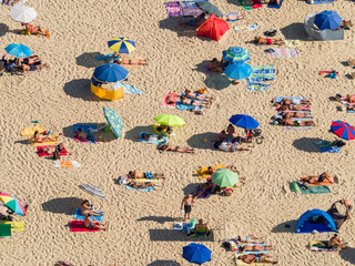 Fototapeta na wymiar Portugal - Nazare - beach