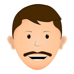Happy man avatar