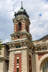 Fototapeta premium Immigrant Museum on Ellis Island
