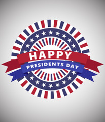 Presidents Day ribbon