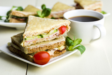 Croque Monsieur - Classic French Bistro Sandwich