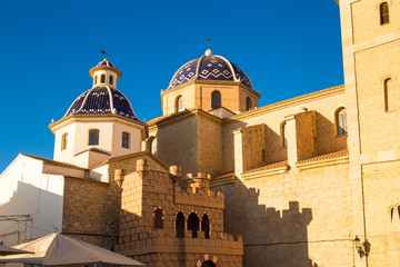 Church of Altea town, Alicante, Spain