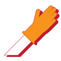 cleaning gloves design