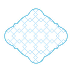 Cubes Abstract frame emblem